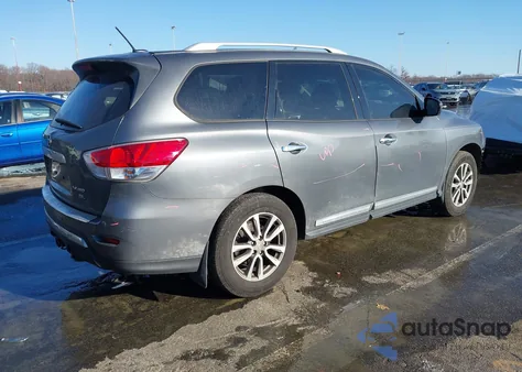 2016 Nissan Pathfinder Sl from USA, damaged, VIN 5N1AR2MM0GC608611